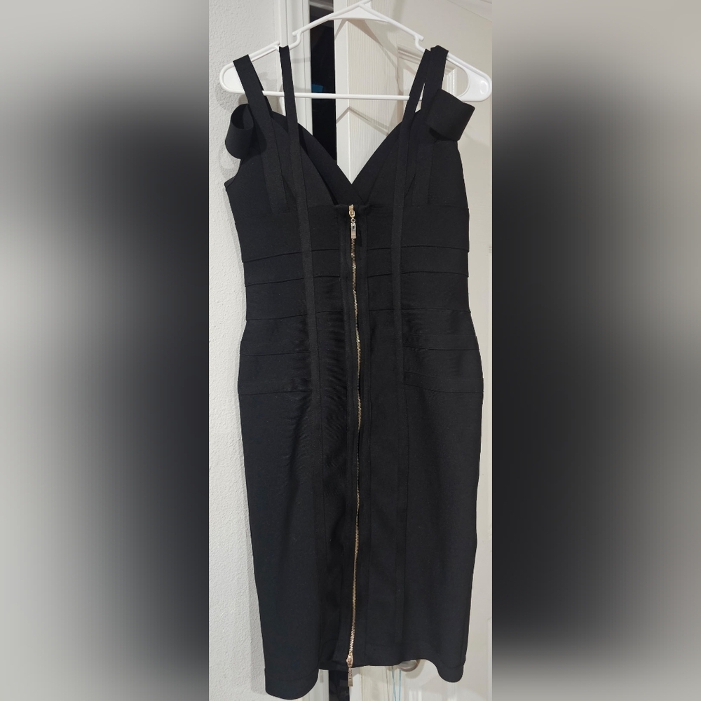 Elegant Black Mini Dress